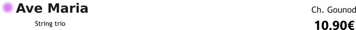 Ave Maria Gounod